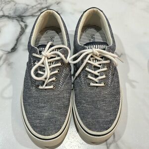 Men’s SPERRY Halyard CVO Navy Chambray Oxford Sneakers